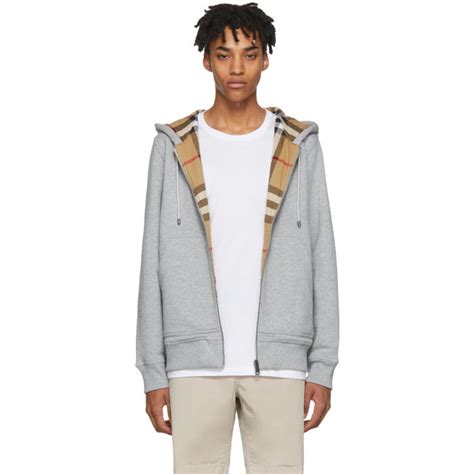 burberry hoodie fordson greymedium|Burberry Fordson Zip Hooded Sweatshirt .